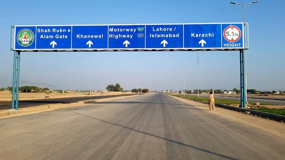 Road Direction Sign Board